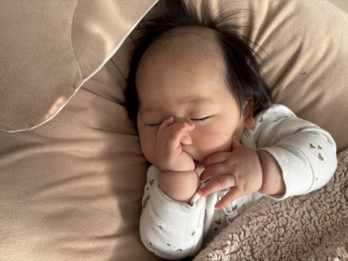 生後3か月の赤ちゃんがインフルエンザに感染した時の話。