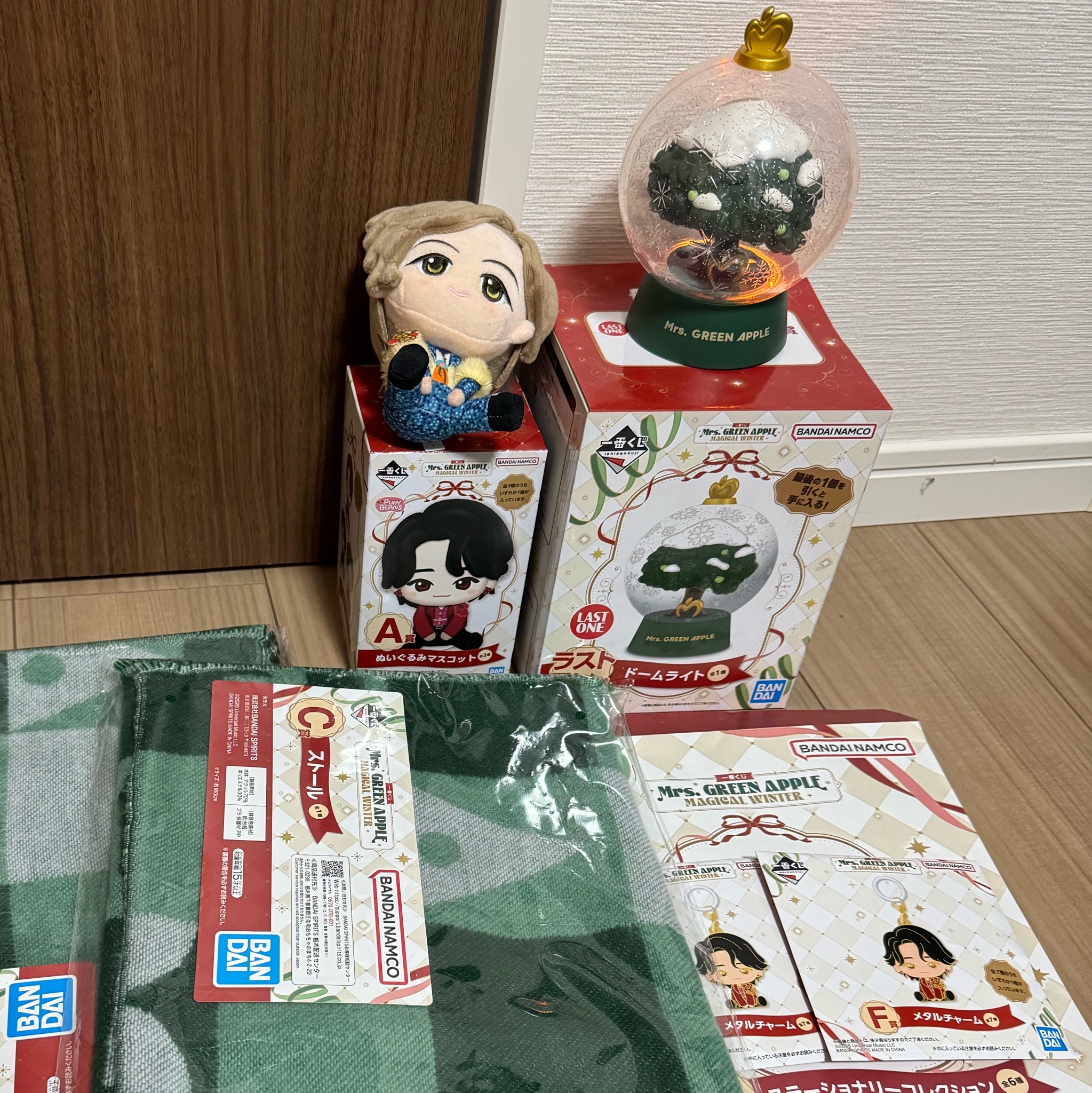 まさかのラストワン賞!何枚引いた?Mrs. GREEN APPLEの一番くじに初参戦!