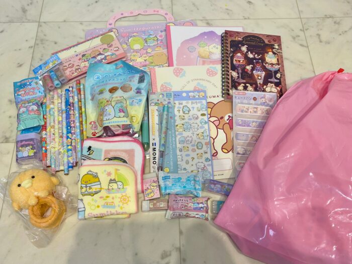 ボールペン一本で元がとれる！？イオンのピンク福袋税込1100円に出会えた！