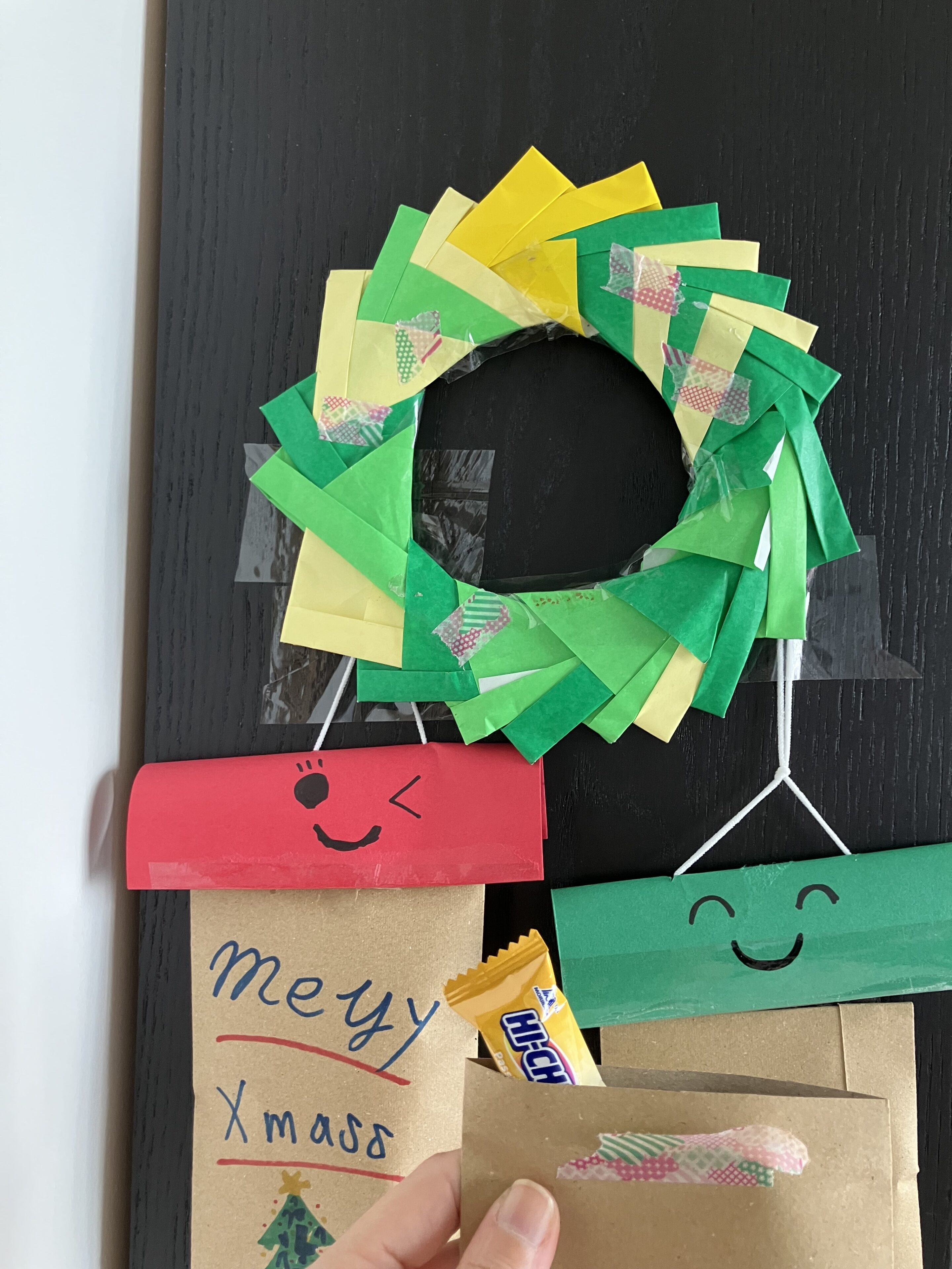 知育にもおすすめ!5つの材料だけ!5歳児でも出来るアドベントカレンダー