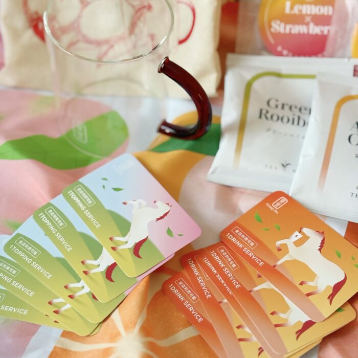 〈開封レポ〉約5,850円相当のチケット付！今年はフルーツ×お茶がテーマの【ゴンチャ】福袋