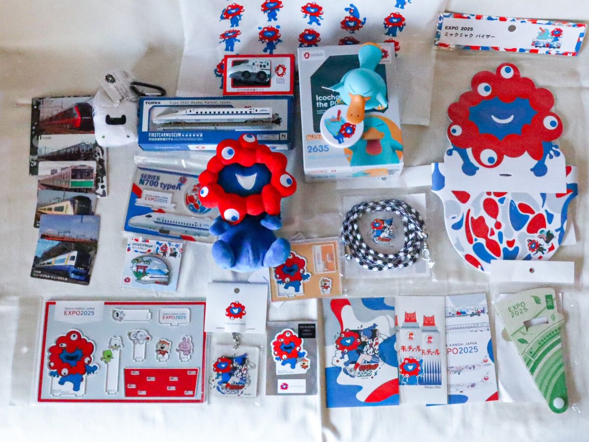 【当選レポ】ミャクミャク福袋を親子で開封！5000円で想像以上の中身にびっくり