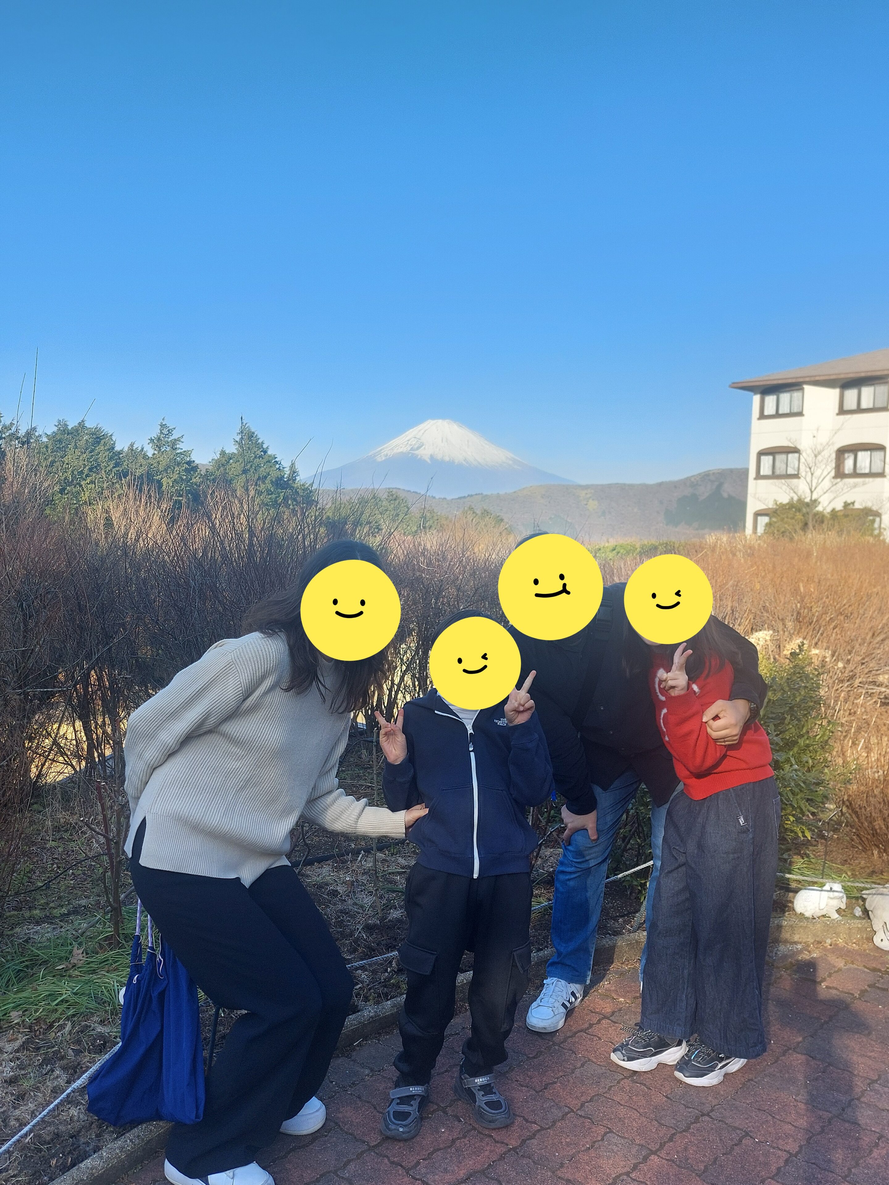 富士山を見ながらお風呂に入りたい！今年初の旅行が最高でした