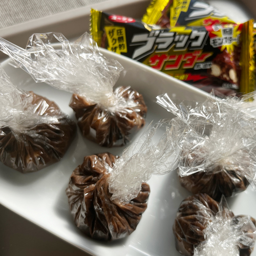 余ったおもちで簡単おやつ！ブラックサンダー公式レシピのチョコもちを親子で作ろう！