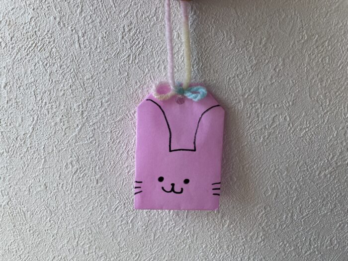 【工作】メッセージや絵を描ける！折り紙で簡単お守り作り
