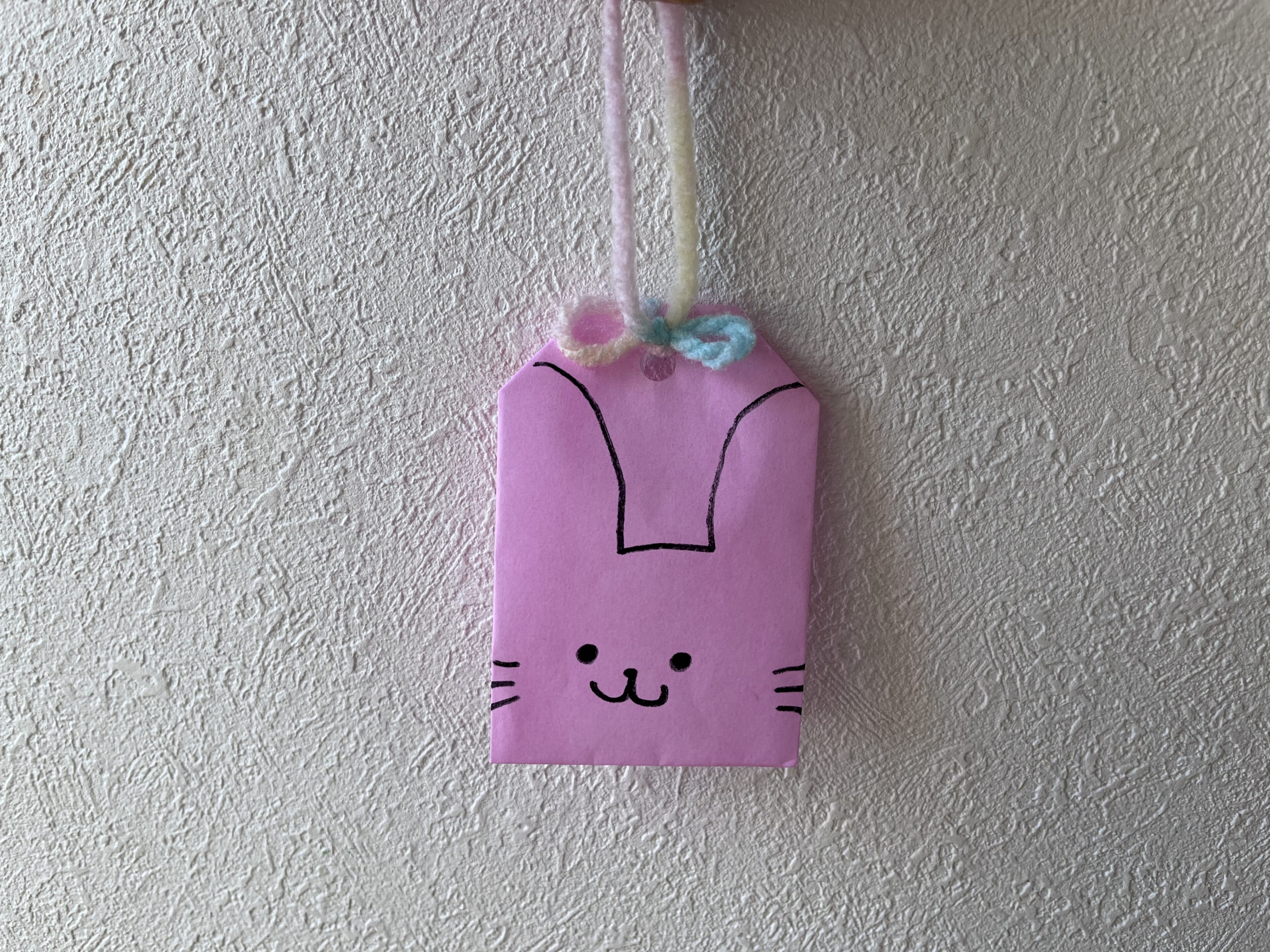 【工作】メッセージや絵を描ける！折り紙で簡単お守り作り