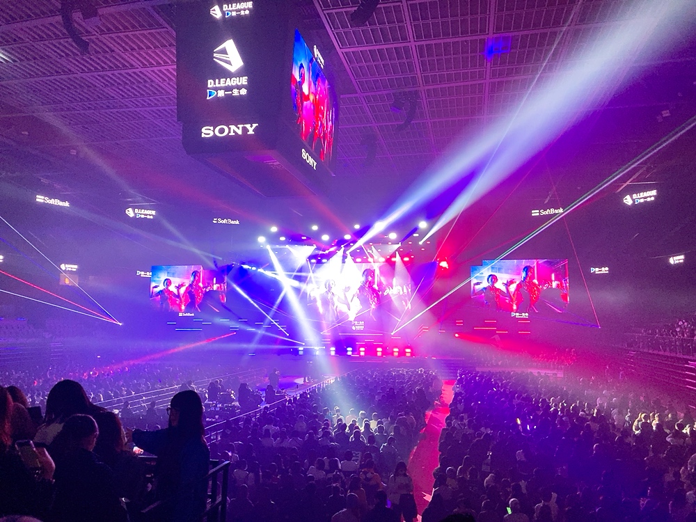 最近話題のD.LEAGUEに、小１双子女子と行ってみた！