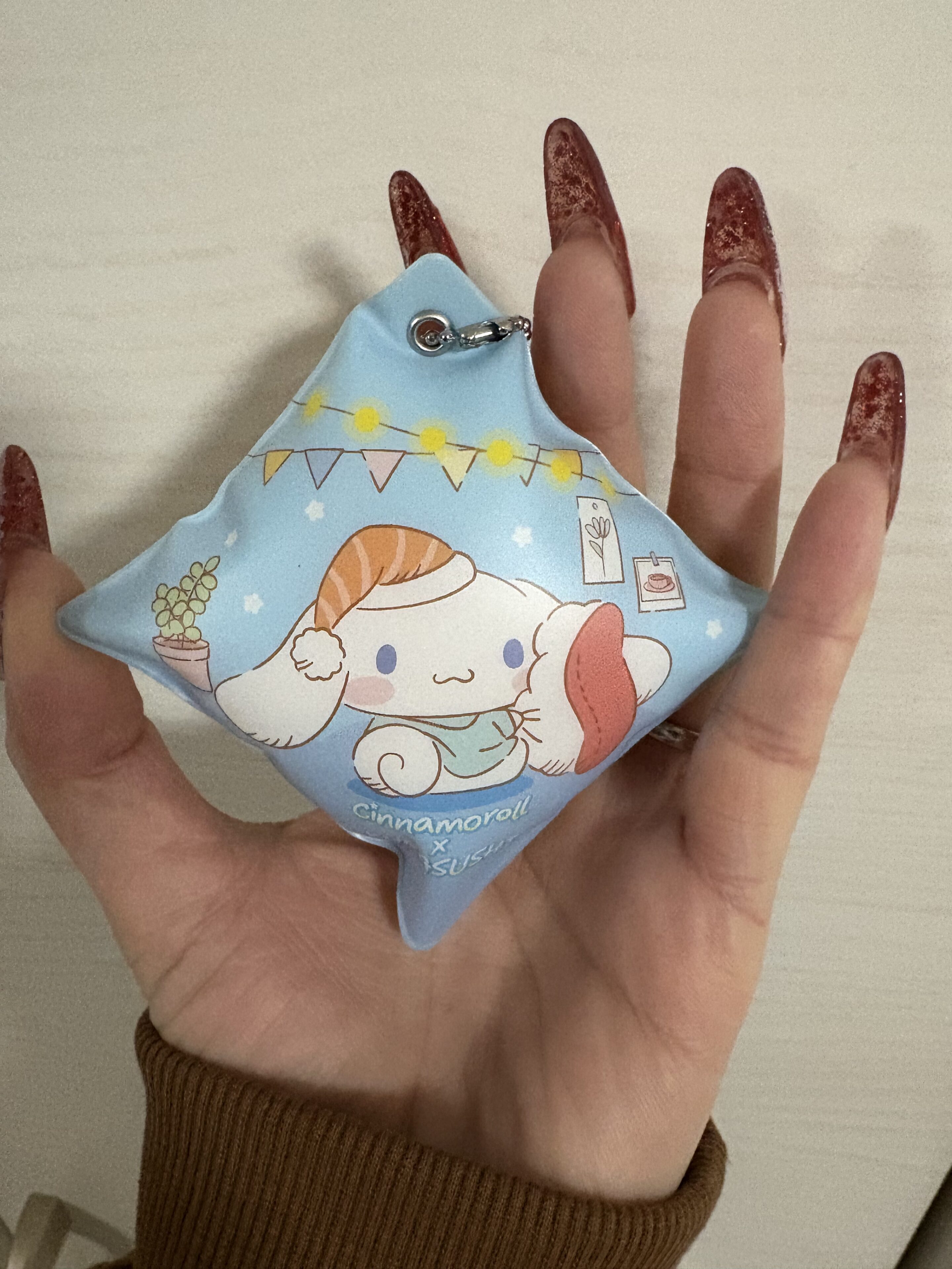 【くら寿司】先着30万名様限定「シナモロール」チャームをもらってきた