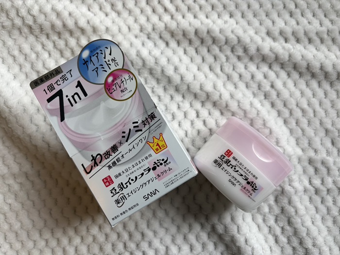 首までこれひとつでOK？時短美容に助かるオールインワン【なめらか本舗 薬用リンクルジェルクリーム ホワイト】