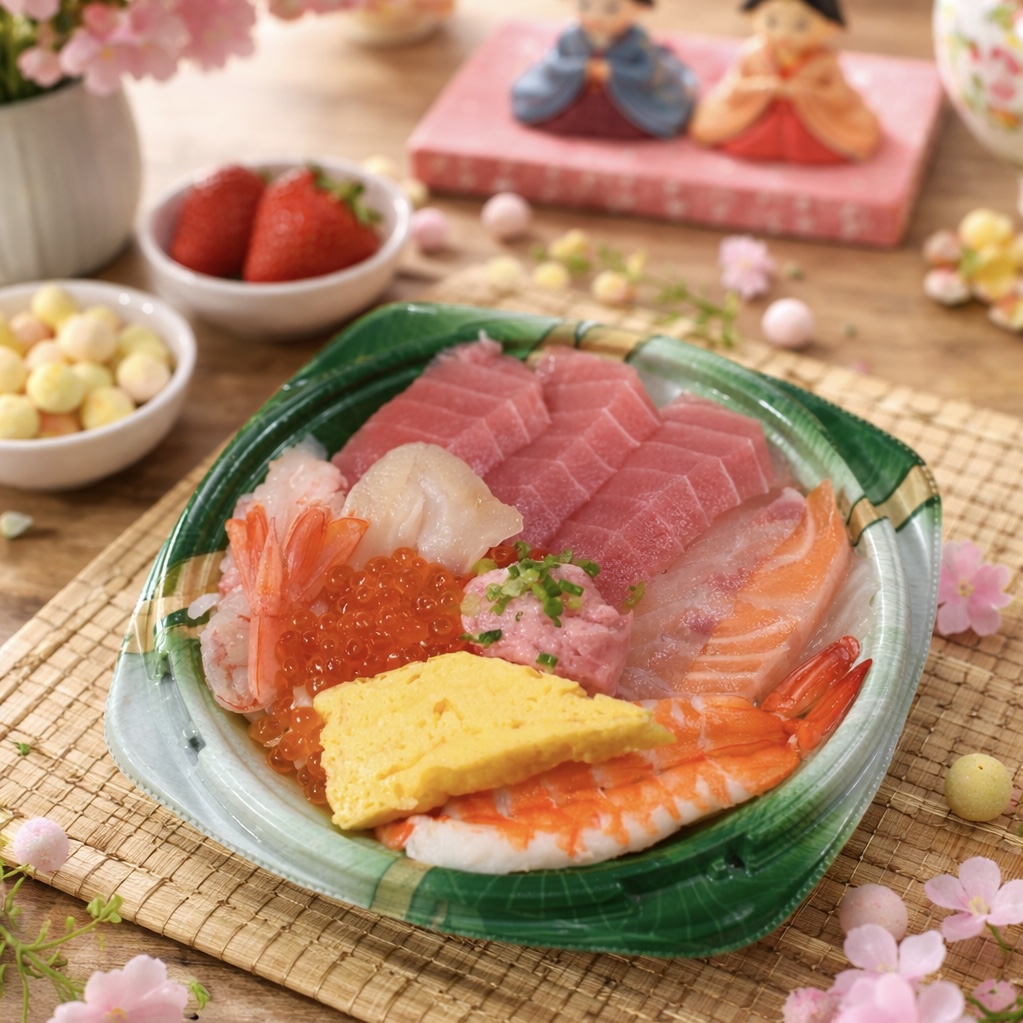 ひなまつりの由来とは？桃の節句におすすめのちらし寿司＆春限定ケーキ