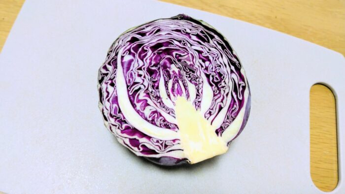 彩り×栄養×保存食｜火を使わずにできる、紫キャベツのマリネ