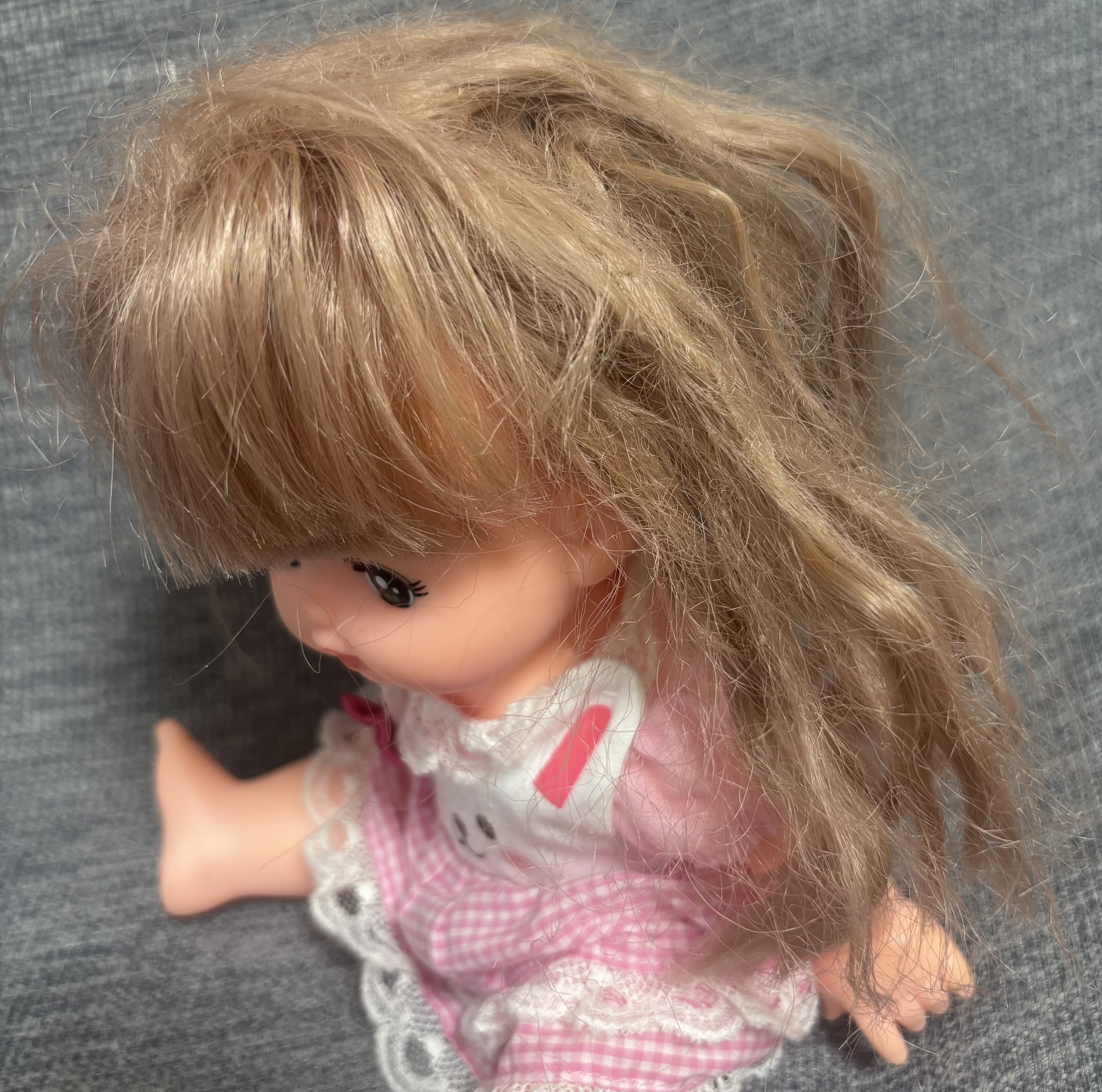 【中古】 つれづれ髪 割れしのぶ 江戸時代後期頃から上方の少女に結われた髪型です。現在