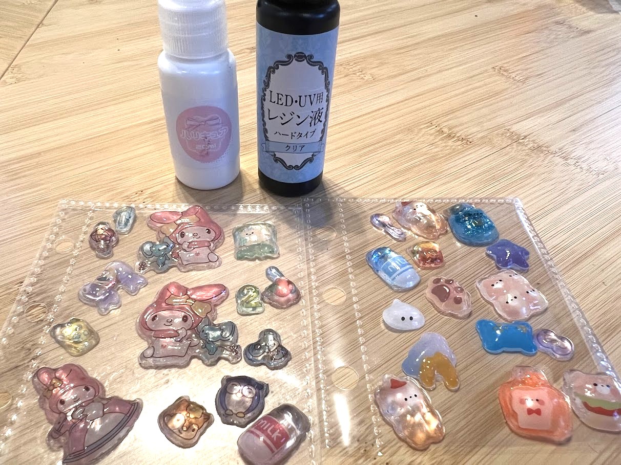 大人気【ボンボンドロップシール】風に中身が空っぽペコペコシールをアレンジしてみたよ。