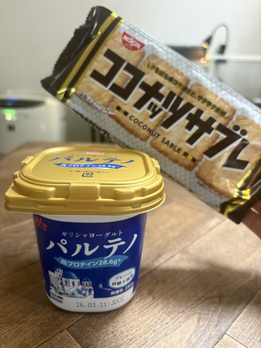 話題の！パルテノ×ココナッツビスケットで簡単ズボラ【チーズケーキ】