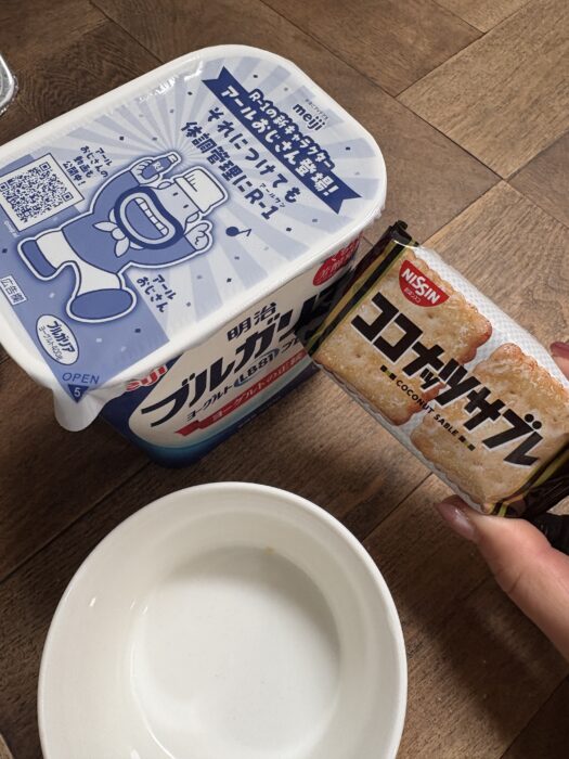 ブルガリアヨーグルト×ビスケットがチーズケーキに変身！？