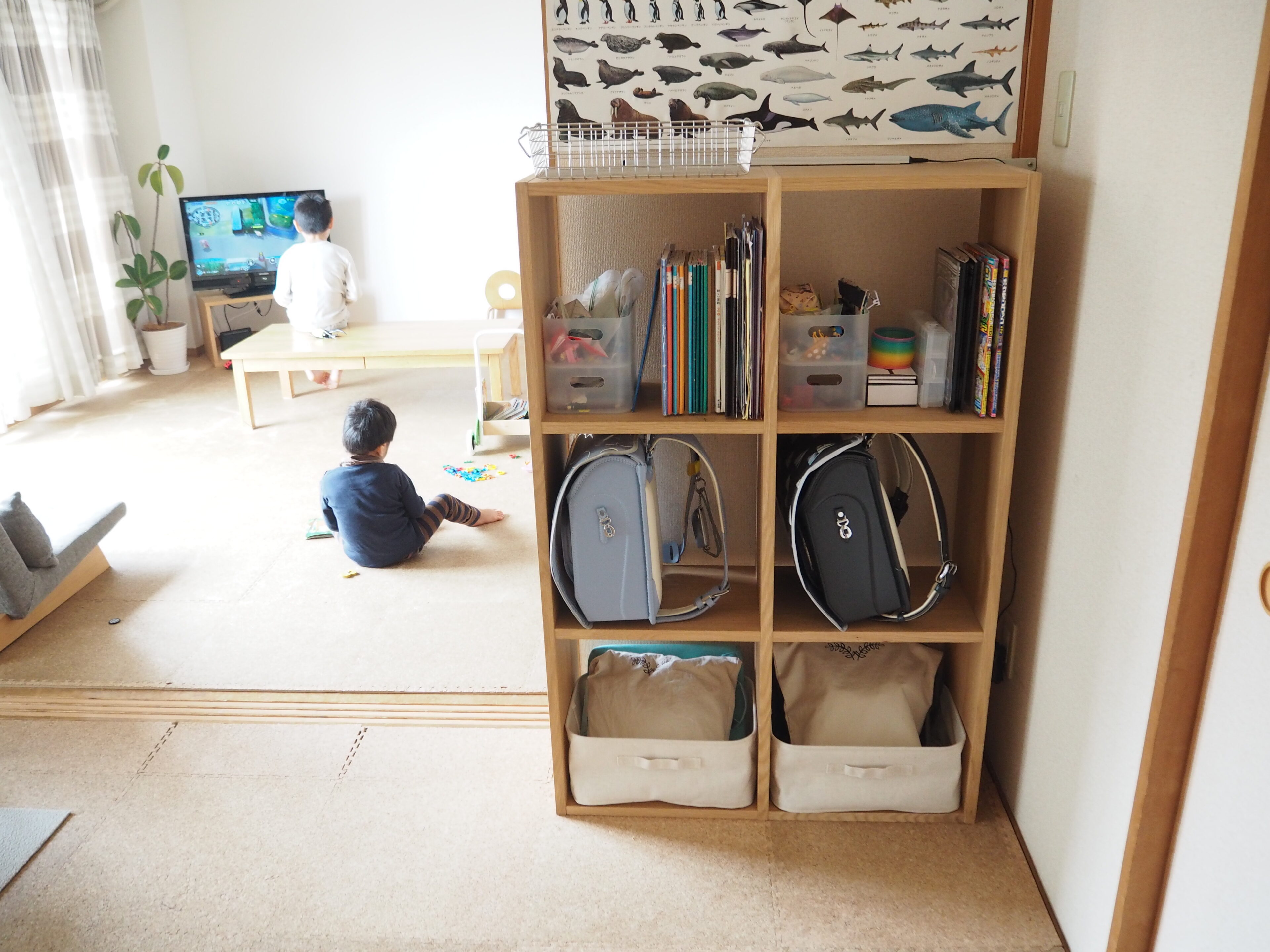 「ランドセルの置き場は？」「長期休み前の学用品どこにしまう？」悩む小学生の持ち物管理はこうして解決