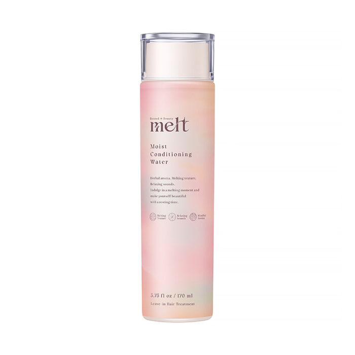 みずみずしいツヤ髪へ導く髪の化粧水「花王 melt モイスト コンディショニング ウォーター」を4人に