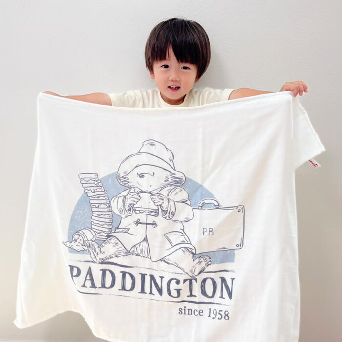 「やみつきの肌触り」あんふぁん×パディントン™国産ガーゼケットは季節を問わず長く使える