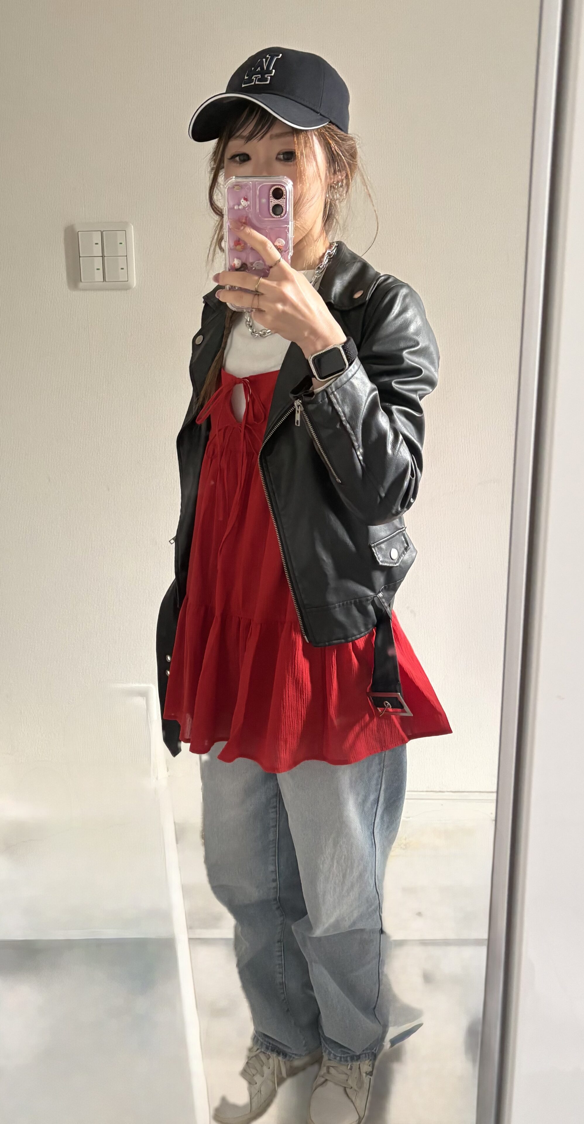 GUのキャミソールチュニックが優秀!大人カジュアルコーデ