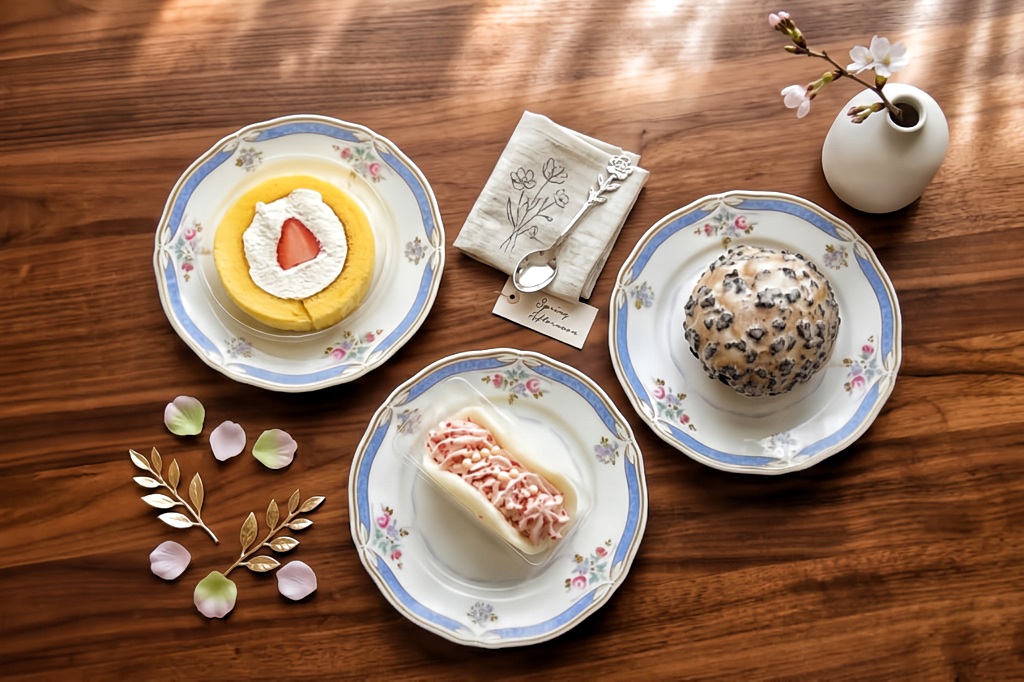 【春の新作スイーツ】コンビニ3社コラボを食べ比べ