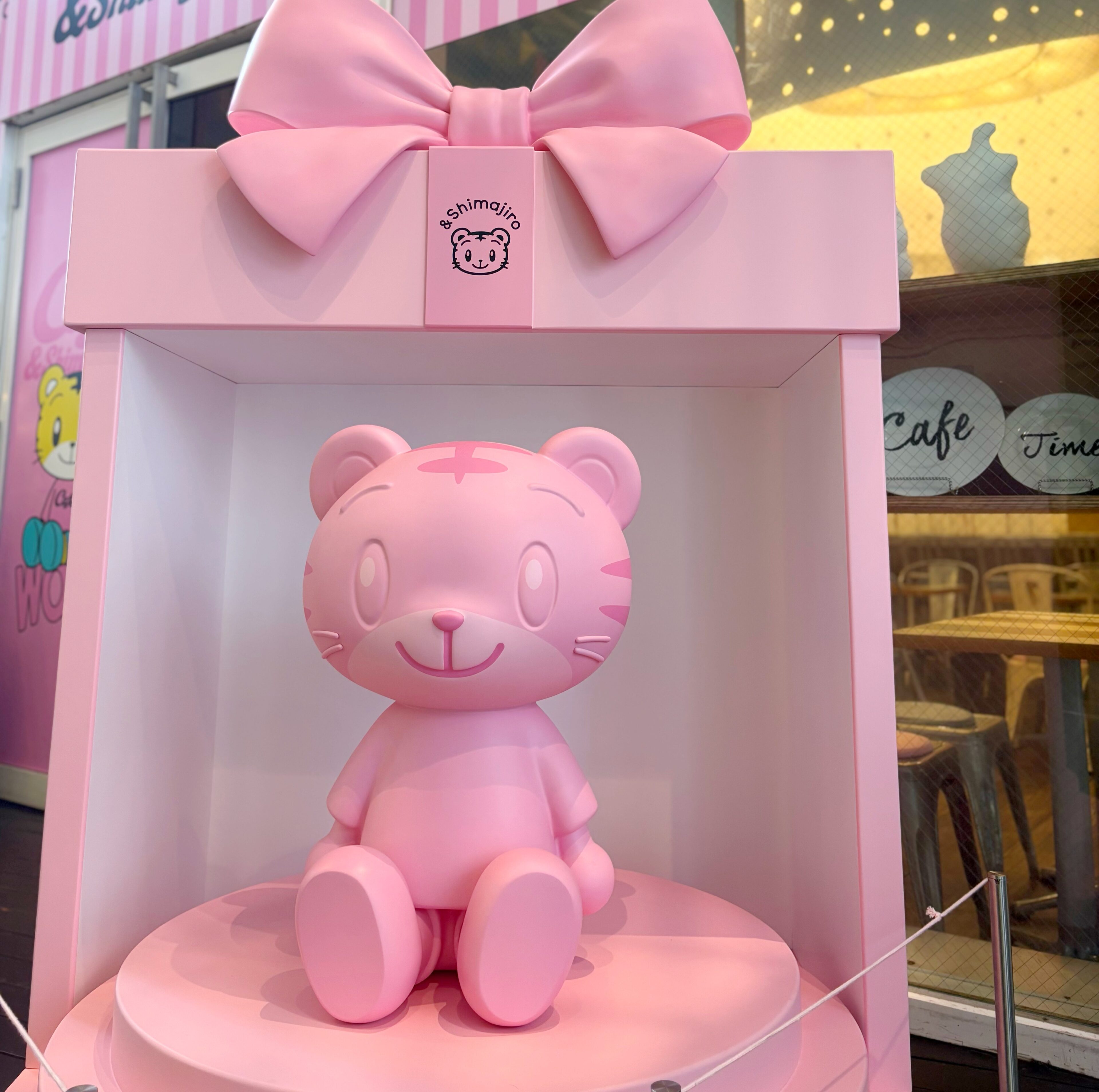 4/5まで！親子で駆け込み！【Cafe ＆Shimajiro】＠原宿に春のお出かけ