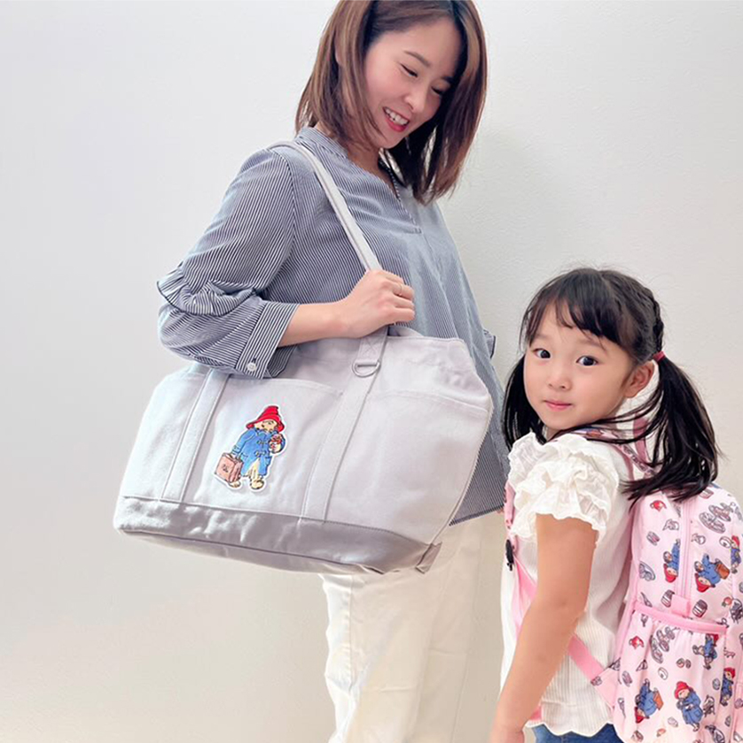 ママ・パパ問わず使いやすい!あんふぁん×パディントン™の大容量トートバッグ