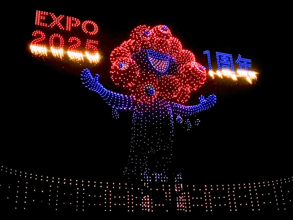 【大阪・関西万博】えっ…見えない!?4時間待ったのに“ベランダの方がキレイだった”ドローン体験