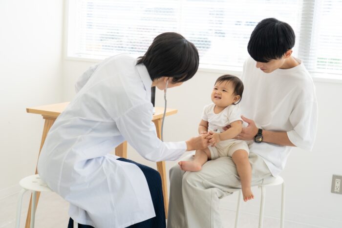 1歳半健診で起きたチン事件、我が子の一瞬の行動にあ然