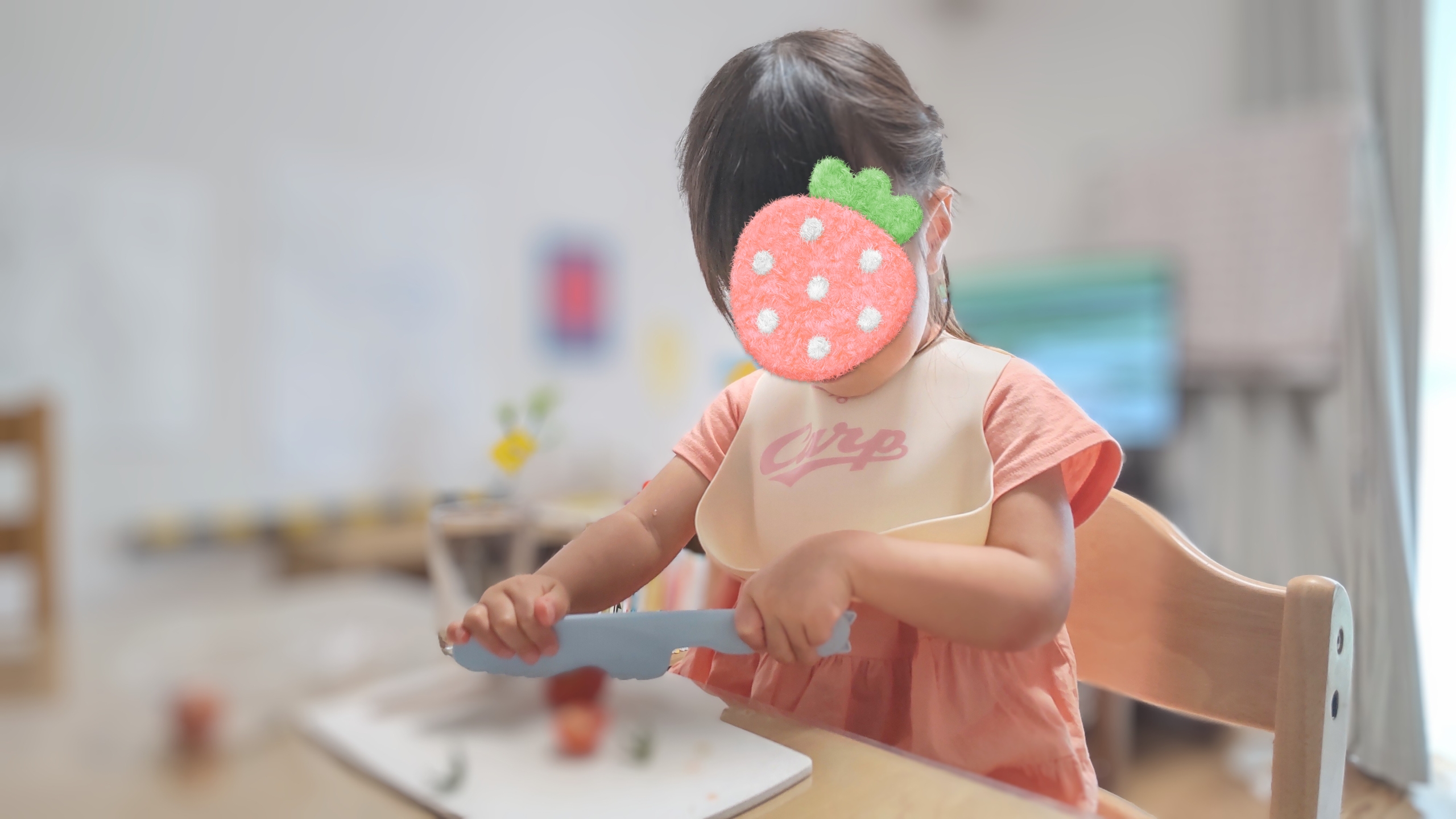 4年愛用！長女の「やりたい」を叶えた100均キッズ包丁