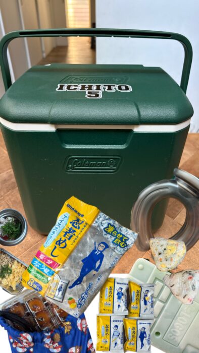 スポーツ少年の暑さ対策グッズ【コールマン テイク9】に詰め込みました！