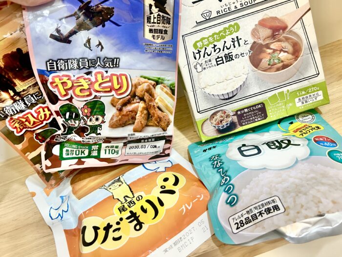 「今日もうご飯作りたくないっ」そんな夜は非常食！夫不在の日は「なんちゃって避難訓練」