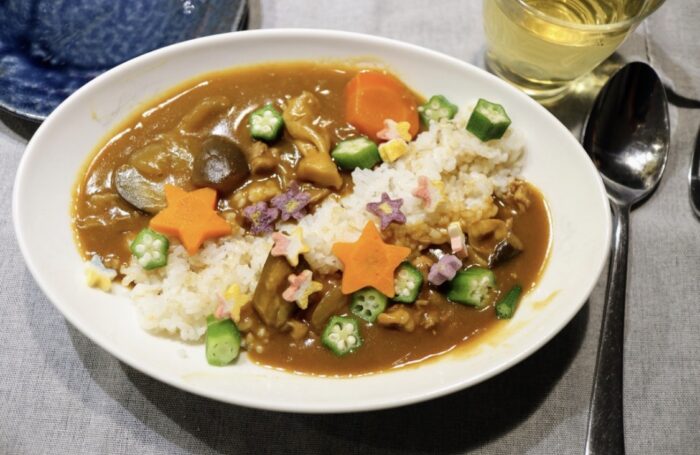 【イベントごはん】今夜は天の川カレー我が家の行事食はALLカレーです