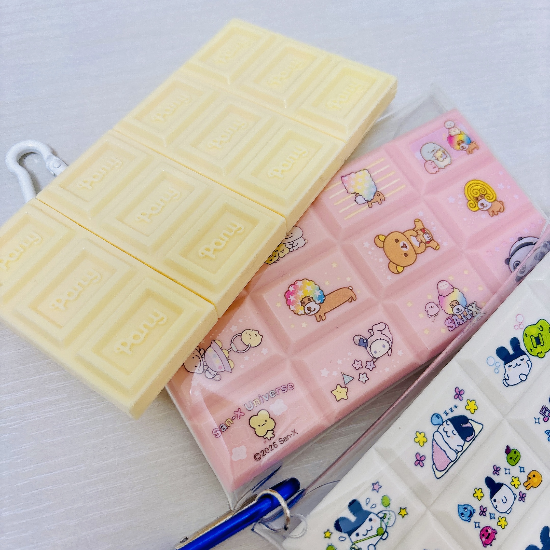 セリアのパキッとチョコ!ちょこぶろっくしーると同じ大きさだった!