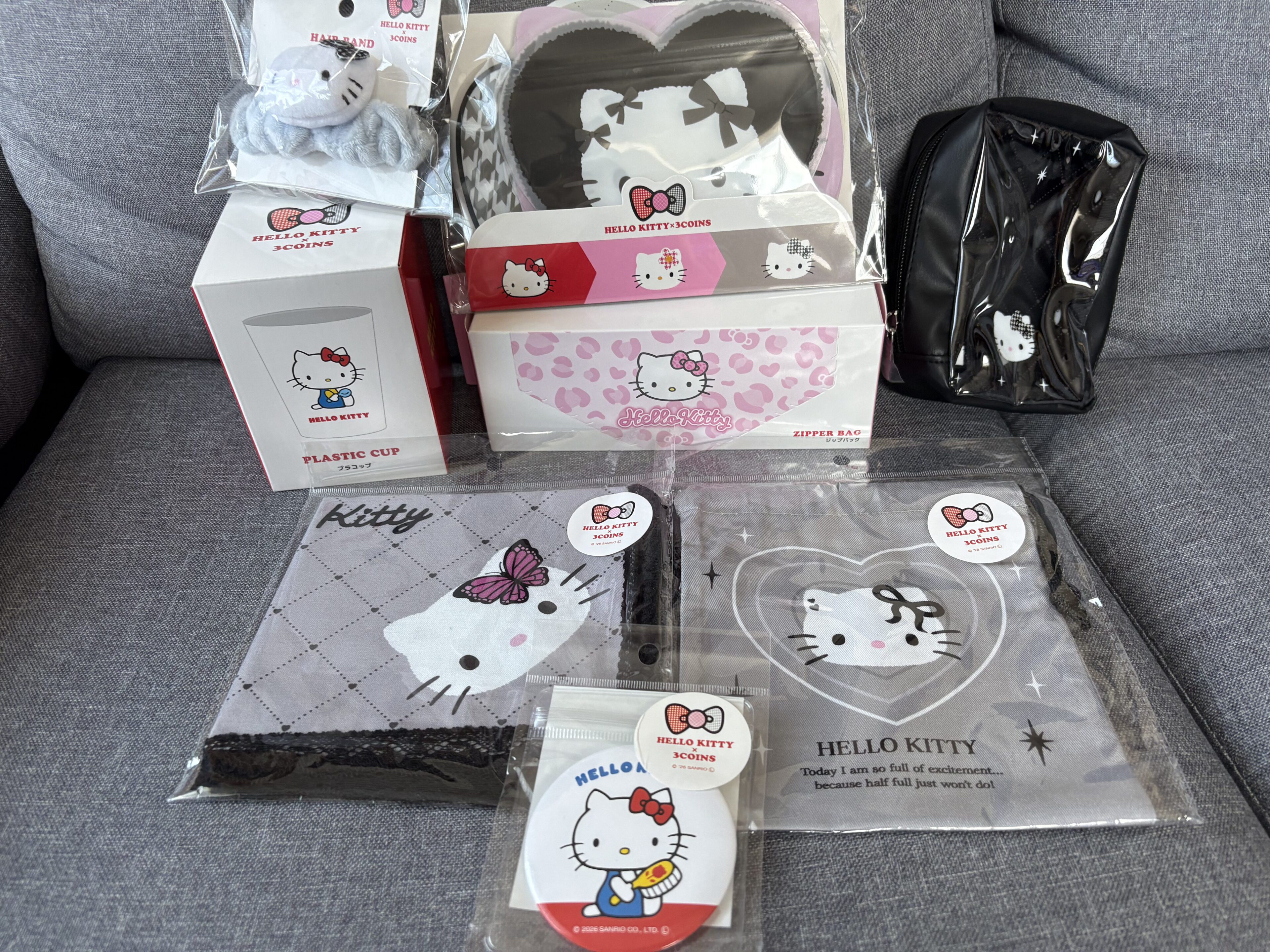 【3COINS×ハローキティ】売り切れ続出！購入できたグッズを紹介