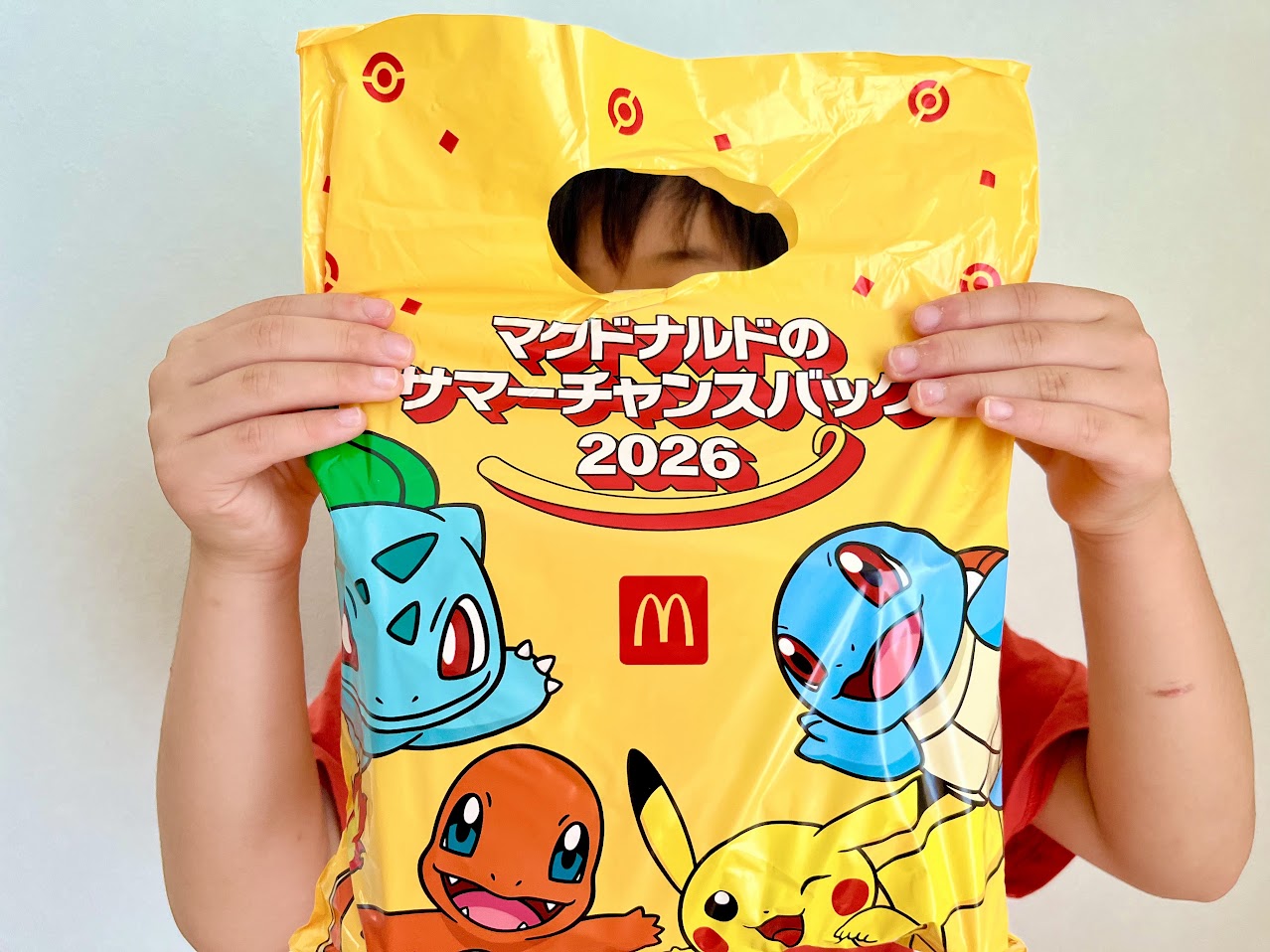 【マクドナルド】サマーチャンスバッグ2026当選！ポケモンコラボの中身をレビュー！