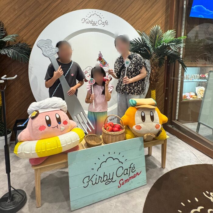 【博多】カービィカフェへ！2名分の食事＆ドリンクで約1万円！予約なしで1時間待ち