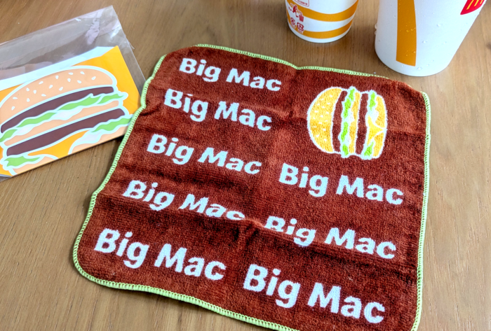 マックのレアグッズ？非売品の“ミニタオル”がもらえる非定期キャンペーンがあるの知っていましたか？