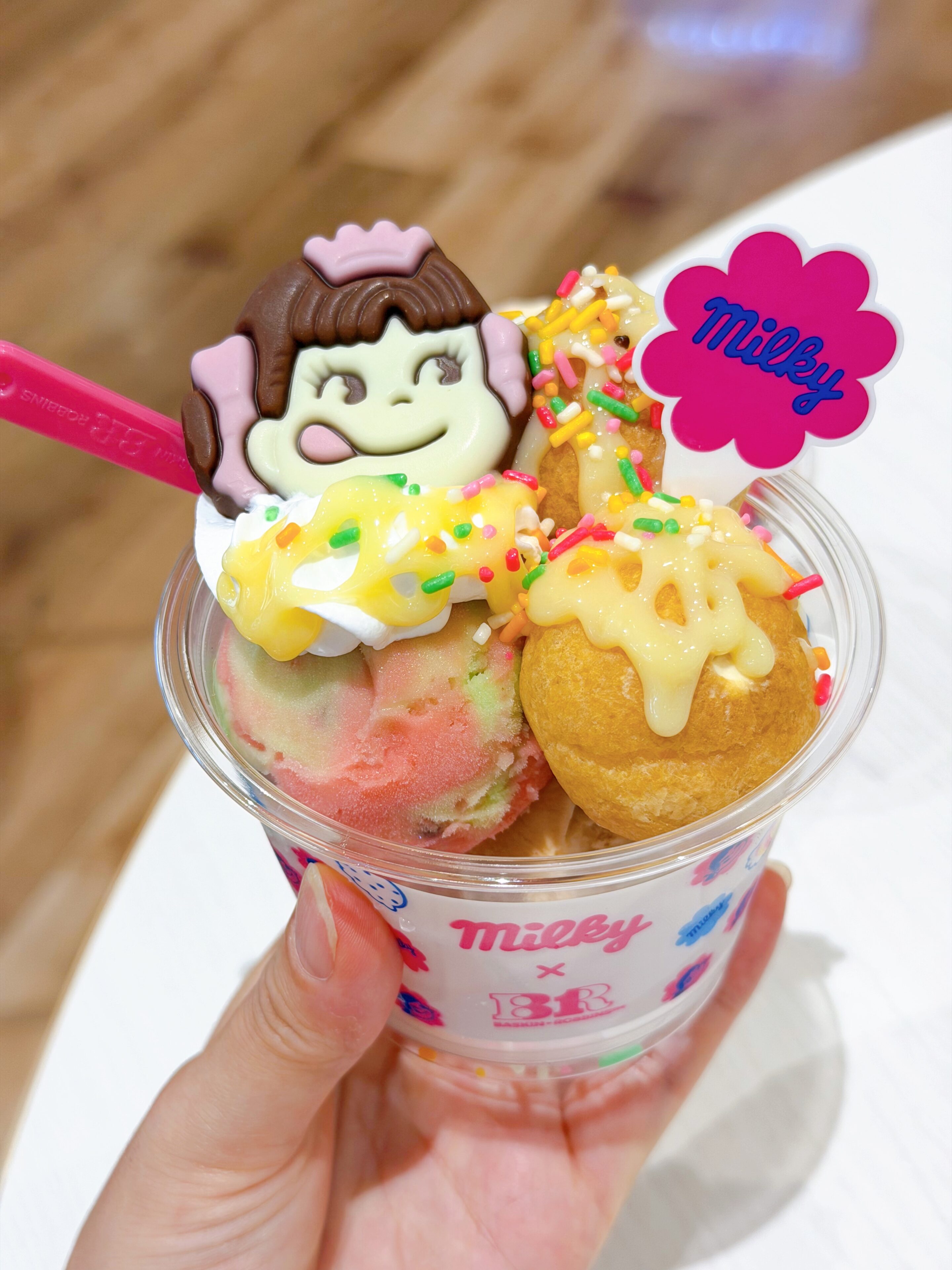 【アイスクリームちゃん】 31アイスクリーム】もう食べた？サーティワン×ミルキー！気になる