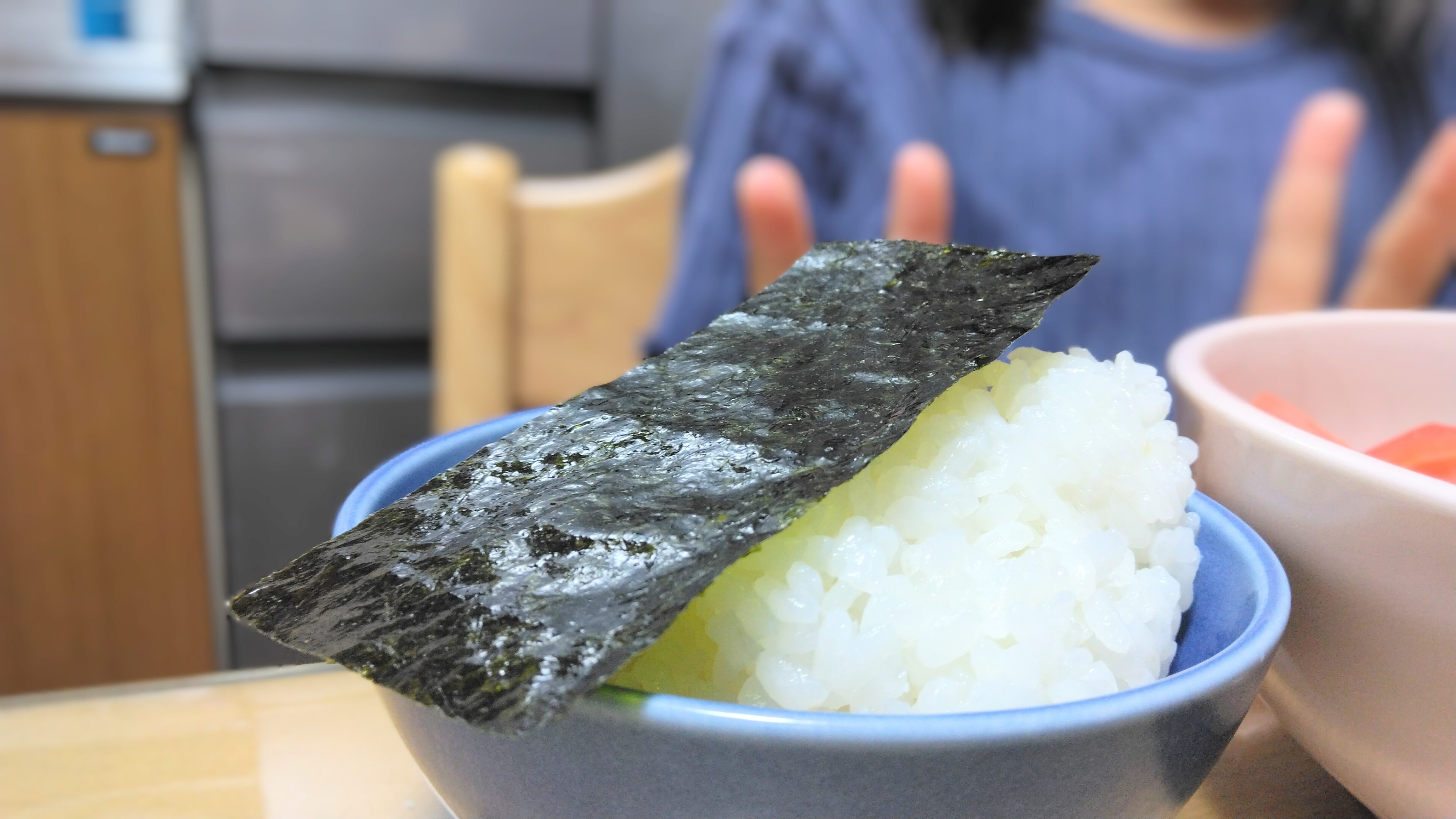 「海苔、とっても美味しかったです」につづく長女の発言に赤面した話
