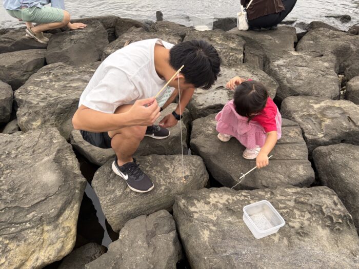 東京の公園でカニ釣り！？3歳児でも手ぶらでカンタンに楽しめた！体験レポのご紹介！