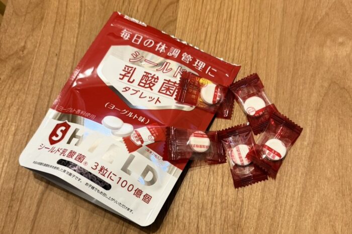 「シールド乳酸菌タブレット」が家族みんなの持ち歩きおやつに便利な件